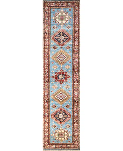 Bb Rugs One Of A Kind Fine Kazak 2'8x10'3 Runner Area Rug In Multi