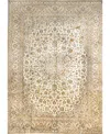 Bb Rugs One Of A Kind Kashan 9'10x13'3 Area Rug In Ivory