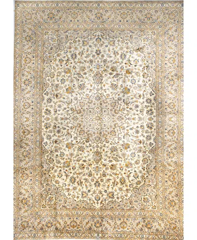 Bb Rugs One Of A Kind Kashan 9'10x13'3 Area Rug In Blue