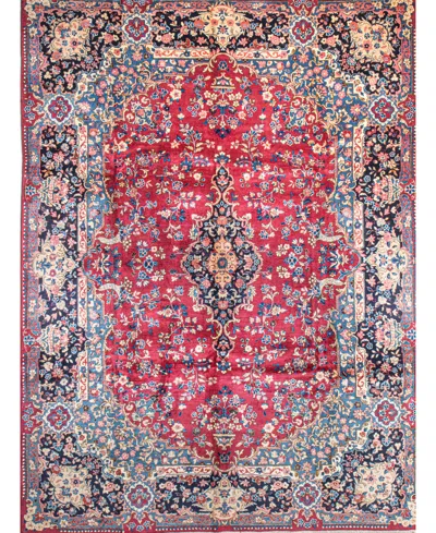 Bb Rugs One Of A Kind Meshed 9'6x12'10 Area Rug In Red