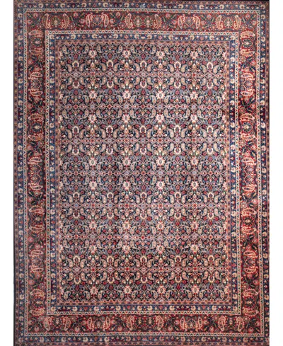 Bb Rugs One Of A Kind Mood 9'9x13'3 Area Rug In Burgundy