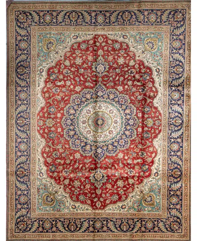 Bb Rugs One Of A Kind Tabriz 9'10x12'9 Area Rug In Red