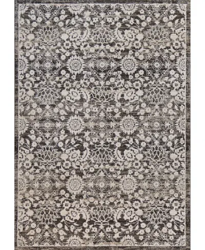 Bb Rugs Parlin 8'6"x11'6" Area Rug In Charcoal