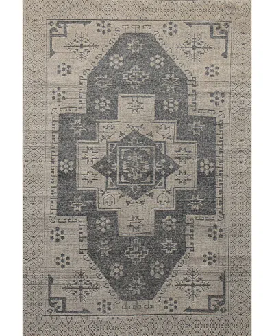 Bb Rugs Sheridan 5'x7'6" Area Rug In Charcoal