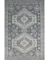 Bb Rugs Sheridan 7'9"x9'9" Area Rug In Denim
