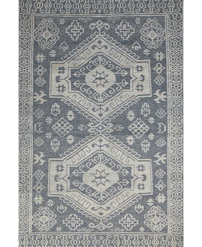 Bb Rugs Sheridan 7'9"x9'9" Area Rug In Denim