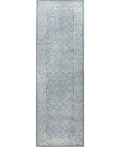 Bb Rugs Taron Al305 2'6" X 8' Runner Area Rug In Mist