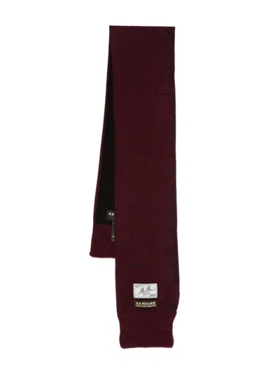 B.b. Walace Cashmere-blend Scarf In Brown