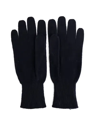 B.b. Walace Marlow Knitted Gloves In Black