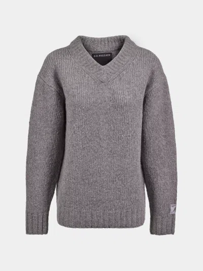 B.b. Wallace B. B. Wallace Simpson Cashmere V-neck Sweater Size: L