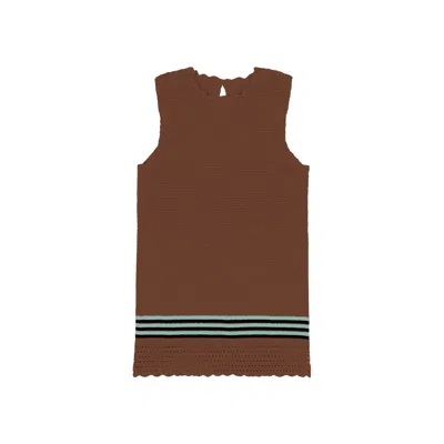 B.b. Wallace Bb Wallace Reinhardt Tank Top In Brown