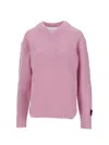 B.b. Wallace Bb Wallace V-neck Sweater In Pink