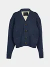 B.b. Wallace Wylie Shetland Wool Cardigan Size: M