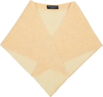 B.b. Wallace Yellow Adams Bandana Scarf In Neutral