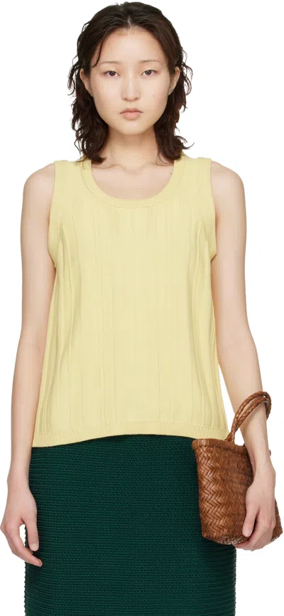 B.b. Wallace Yellow Baldesari Tank Top