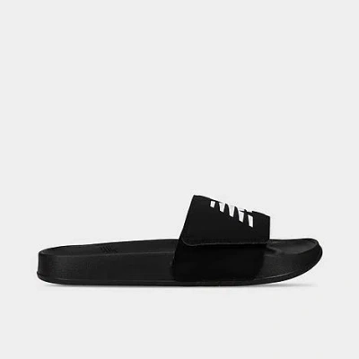 Bbc International, Llc-nb New Balance 200 Adjustable Slide Sandals In Black/white