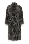 Bbcouture Eco Fur Long Hair In Black