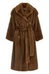 Bbcouture 'farrah' Eco-fur Coat In Multi