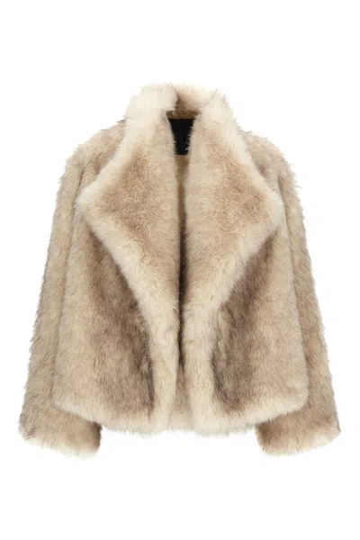 Bbcouture Faux Fur Short Hair In Brown
