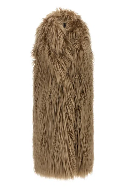 Bbcouture 'ice' Vest In Brown