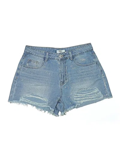 Pre-owned Bbj Los Angeles Denim Shorts In Blue