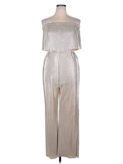 Pre-owned Bbj Los Angeles Jumpsuit In Silver