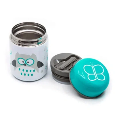 Bbluv Foöd Thermal Food Container With Spoon In Blue