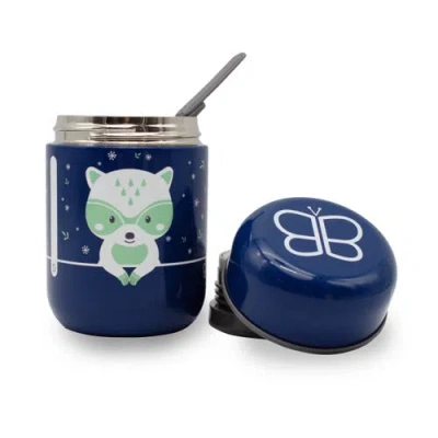 Bbluv Food Thermal Food Container With Spoon In Blue