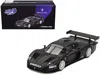 Bbr Maserati Mc12 Competizione "test Fiorano 2004" Matt Black 1/64 Diecast Model Car By