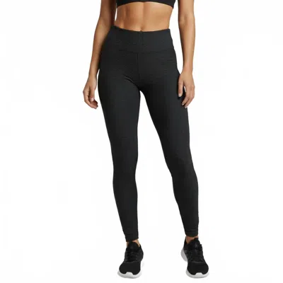 Bbrazil Clothing Pyramid Weave Jacquard Long Leggings In Black