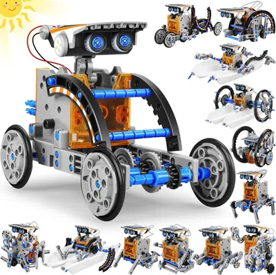 Bbtee 13-in-1 Education Solar Power Robots Toys For Boys Age 8-12, Educational Toy Science Kits For Kids E