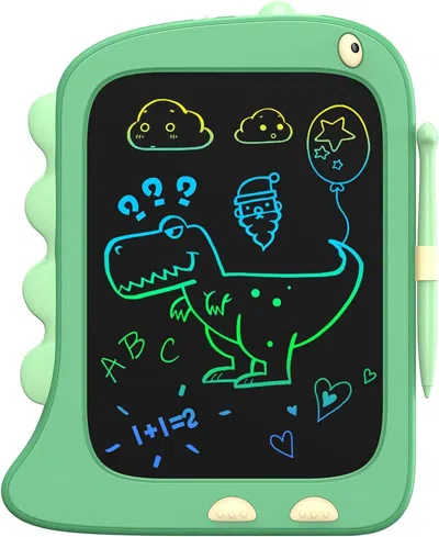 Bbtee 8.5 Inch Lcd Doodle Board Tablet Toy - Green Dinosaur Drawing Pad