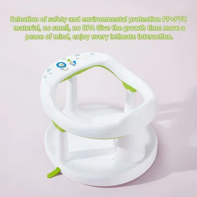 Bbtee Baby Bath Seat,baby Bath Chair, Newborn Shower Seat Bathtub Seat Cushion Children's Wrap-around Show