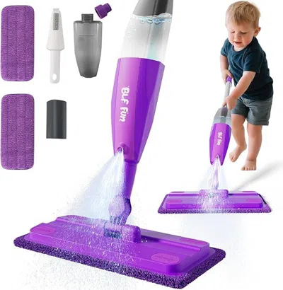 Bbtee Kids Spray Mop, Toddlers Cleaning Playsets With Real Water Sprayer, Kids Mop Toys, Montessori Cleani