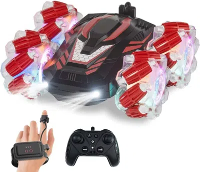 Bbtee New Gesture Sensing Rc Stunt Car With Lights Music, Hand Gesture Remote Control Truck 360° Spins Gif