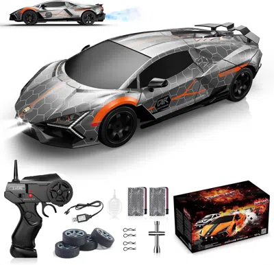 Bbtee Remote Control Car Rc Drift Car 1:16 Scale 4wd 18km/h High Speed Model Vehicle 2.4ghz With Led Light