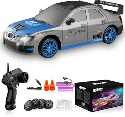 Bbtee Remote Control Car Rc Drift Car 2.4ghz 1:24 Scale 4wd 15km/h High Speed Model Vehicle With Led Light