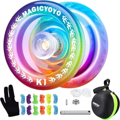 Bbtee Responsive Yoyo K1-plus For Kids Beginners With Yoyo Storage Bag + 12 Yoyo Strings And Yo-yo Glove G
