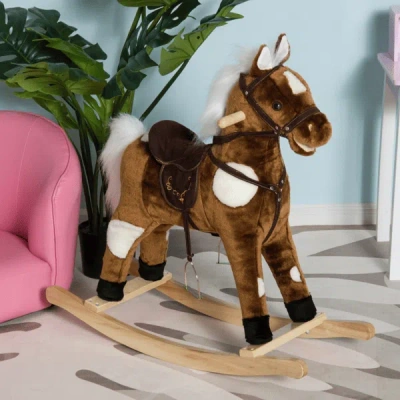 Bbtee Rocking Horse In Brown