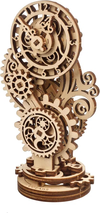 Bbtee Steampunk Clock 3d Wooden Puzzle - Mechanical Wooden Clock - Adult Model Kits For Christmas And New 