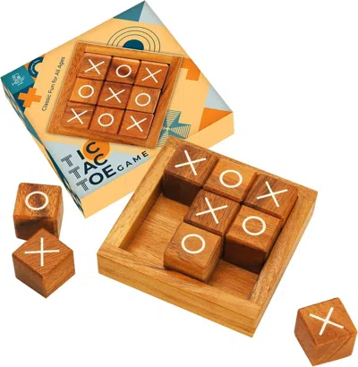 Bbtee Tic Tac Toe For Kids And Adults Coffee Table Living Room Decor And Desk Decor Family Games Night Cla