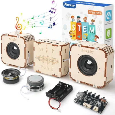 Bbtee Toys For Boys Age 8-13, Build Your Own Bluetooth Speaker, Science Kits For Kids 8-12, Electronic Exp In Multi