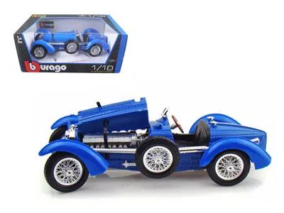 Bburago 1934 Bugatti Type 59 Blue 1/18 Diecast Model Car By