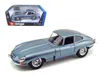 Bburago 1961 Jaguar E Type Coupe Blue Metallic 1/18 Diecast Model Car By  In Multi