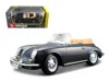 Bburago 1961 Porsche 356 B Cabriolet Black 1/24 Diecast Model Car By