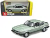 Bburago 1982 Ford Capri Light Green Metallic 1/24 Diecast Model Car By