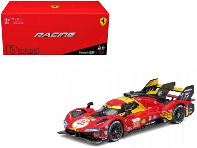 Bburago Ferrari 499p #50 Antonio Fuoco - Miguel Molina - Nicklas Nielsen "ferrari Af Corse" Winner "24 Hours In Red