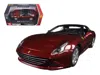 Bburago Ferrari California T Burgundy Closed Top 1/24 Diecast Model Car By