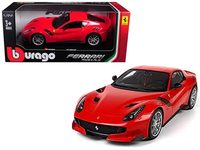 Bburago Ferrari F12 Tdf Red 1/24 Diecast Model Car By