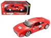 Bburago Ferrari F355 Challenge Red 1/24 Diecast Model Car By